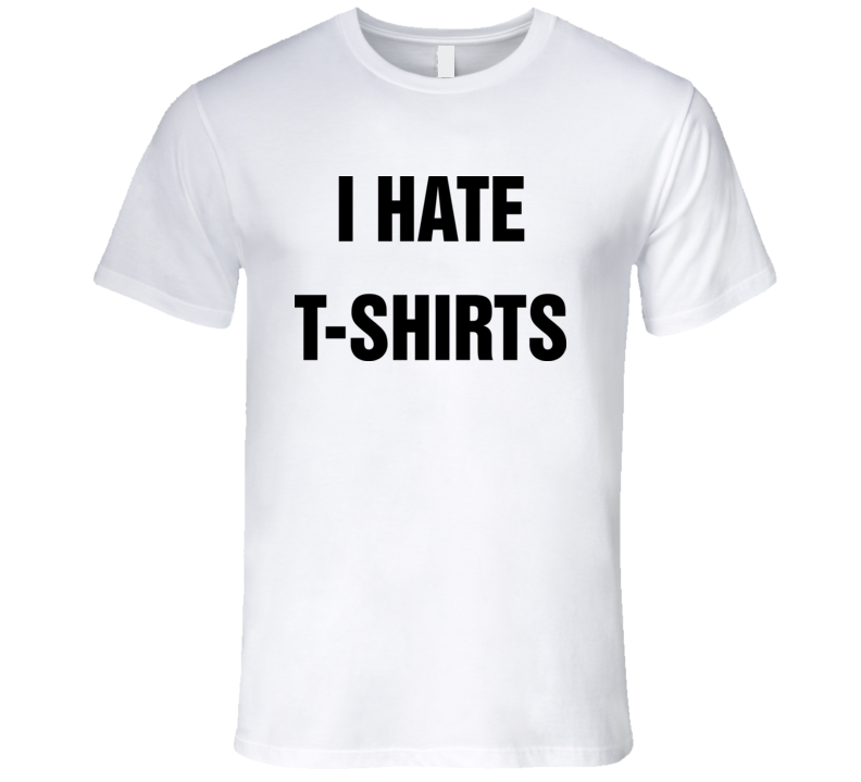 I Hate T Shirt Cool Mens Worn by Mythical Beast Celebrity Rhett & Link I Hate T Shirt Cool Mens Worn by Mythical Beast Celebrity Rhett & Link