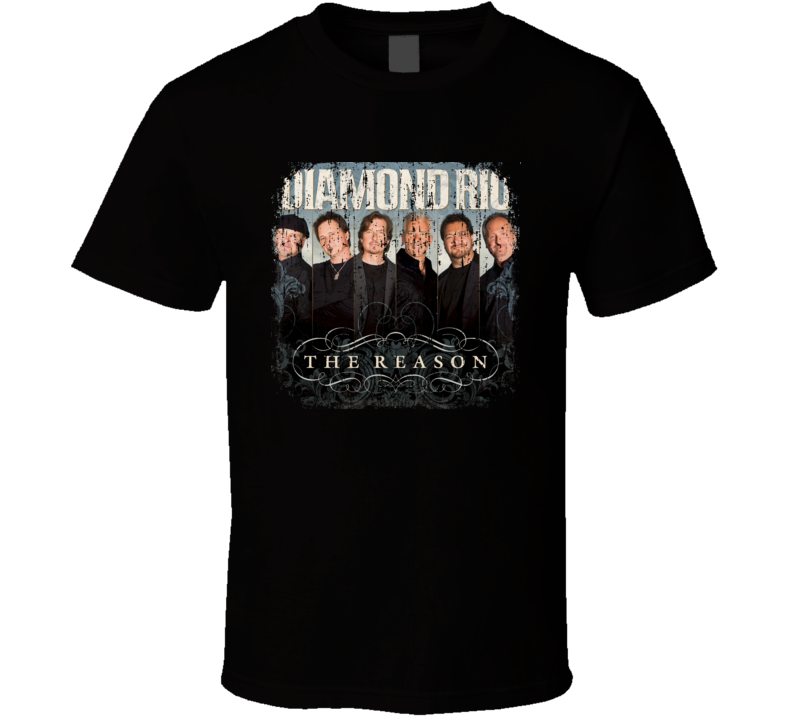 Diamond Rio Great Country Music Cool Artist Worn Look T Shirt