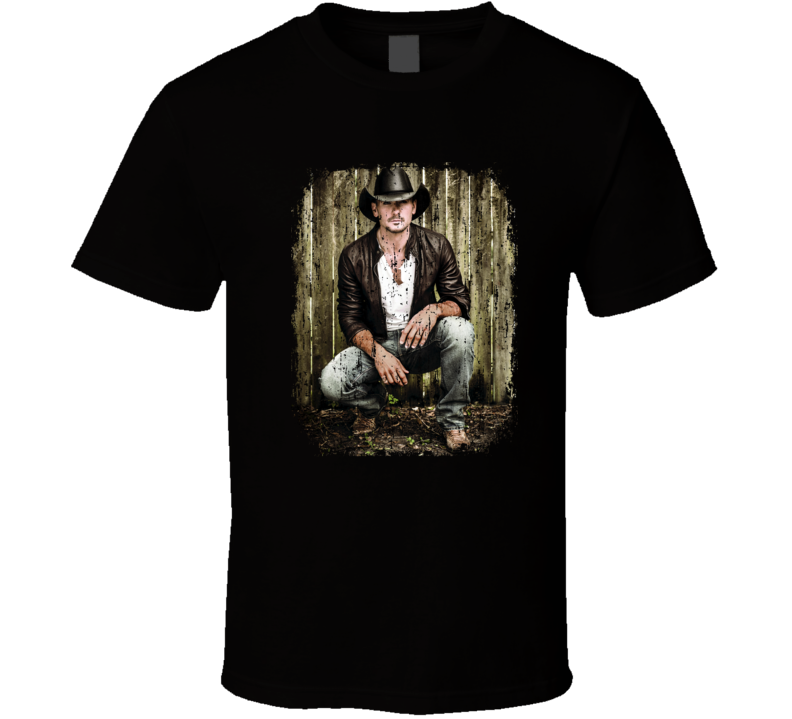 Tim McGraw Great Country Music Cool Artist Worn Look T Shirt Tim McGraw Great Country Music Cool Artist Worn Look T Shirt