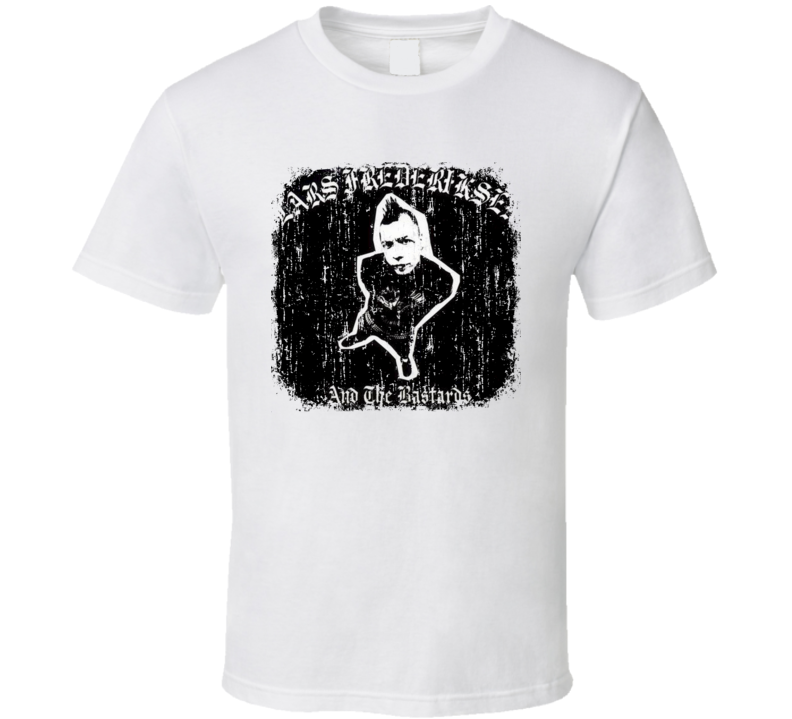 Lars Frederiksen and Bastards Punk Rock Band Worn Look Music T Shirt Lars Frederiksen and Bastards Punk Rock Band Worn Look Music T Shirt