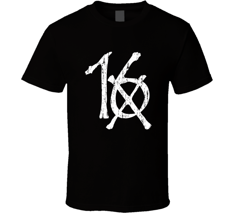 Black Sixteen Dark Grunge Rock Band Cool Logo Worn Look Music T Shirt Black Sixteen Dark Grunge Rock Band Cool Logo Worn Look Music T Shirt