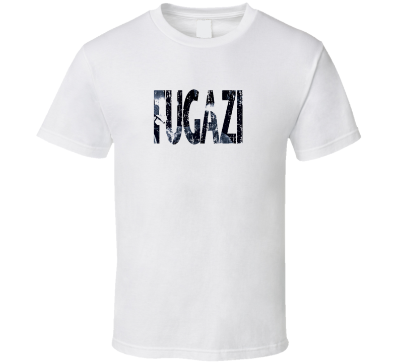 Fugazi Punk Rock Band Cool Worn Look Music T Shirt