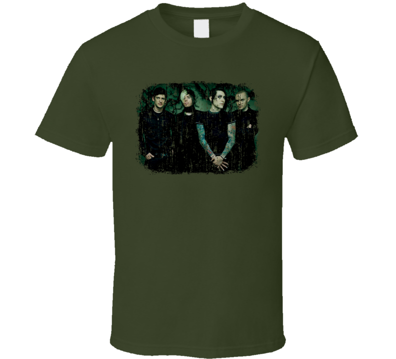 AFI Punk Rock Band Cool Worn Look Music T Shirt AFI Punk Rock Band Cool Worn Look Music T Shirt
