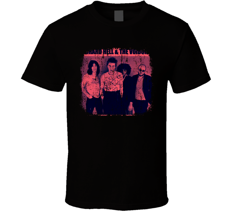 Richard Hell and Voidoids Punk Rock Band Cool Worn Look Music T Shirt Richard Hell and Voidoids Punk Rock Band Cool Worn Look Music T Shirt