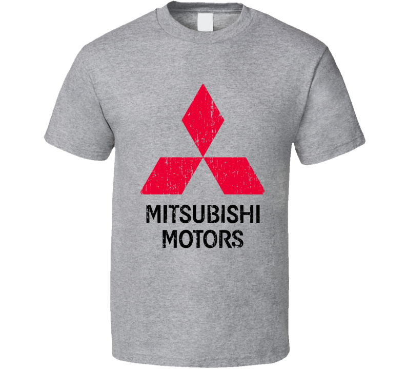Mitsubishi Dump Truck Construction Worker Fathers Worn Look T Shirt Mitsubishi Dump Truck Construction Worker Fathers Worn Look T Shirt