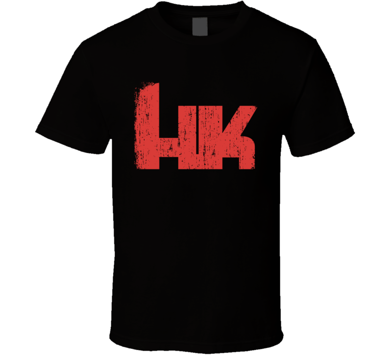 Heckle and Koch Firearm Hunter Rifle Fathers Day Worn Look Cool Gun T Shirt Heckle and Koch Firearm Hunter Rifle Fathers Day Worn Look Cool Gun T Shirt