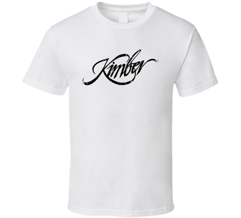 Kimber Firearm Hunter Rifle Fathers Day Worn Look Cool Gun T Shirt Kimber Firearm Hunter Rifle Fathers Day Worn Look Cool Gun T Shirt