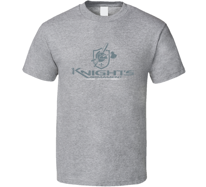 Knight's Armament Firearm Hunter Fathers Day Worn Look Gun T Shirt Knight's Armament Firearm Hunter Fathers Day Worn Look Gun T Shirt