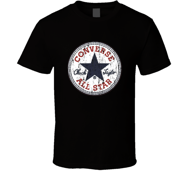 Converse Basketball Sport Athletic Worn Look Cool T Shirt Converse Basketball Sport Athletic Worn Look Cool T Shirt