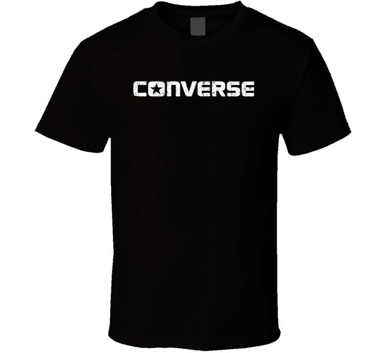 Converse Basketball Sport Athletic Worn Look Cool T Shirt