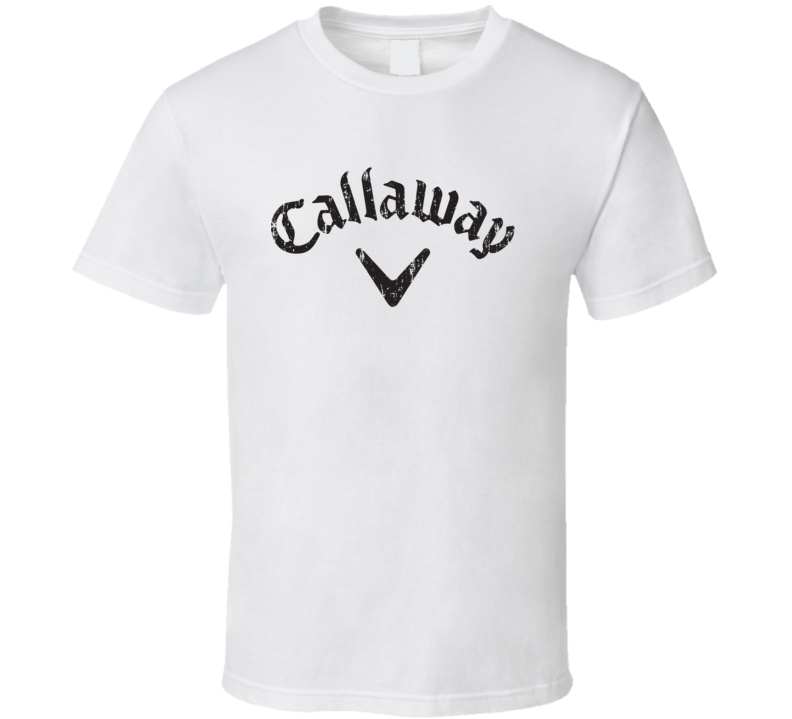 Callaway Golfing Sport Athletic Worn Look Golfer Cool T Shirt