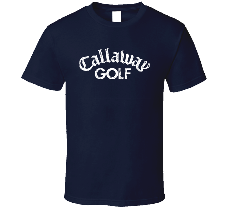 Callaway Golfing Sport Athletic Worn Look Golfer Cool T Shirt