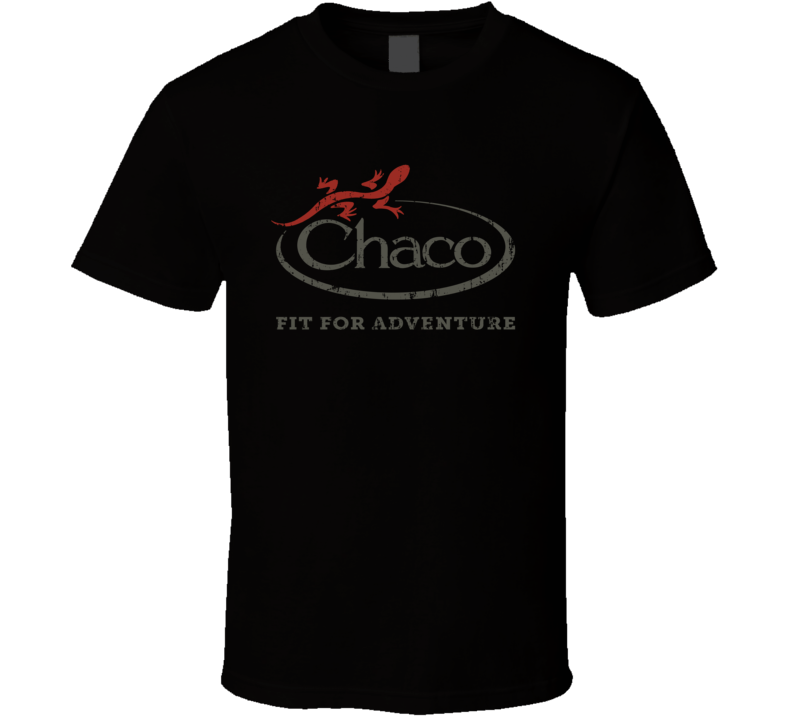 Chaco Hiking Sport Athletic Worn Look Cool T Shirt