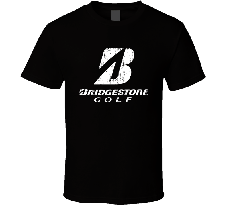 Bridgestone Golfing Sport Athletic Worn Look Golfer Cool T Shirt