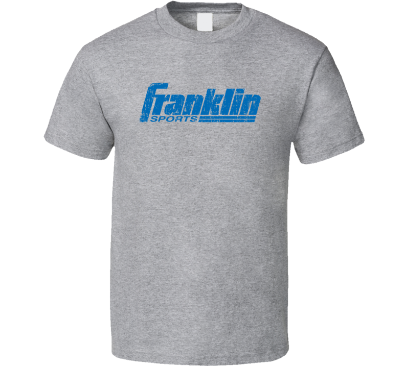 Franklin Basketball Sport Athletic Worn Look Cool T Shirt