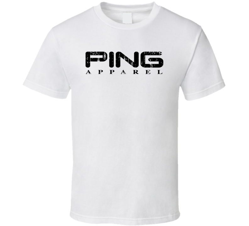 PING Golf Sport Athletic Worn Look Golfer Cool T Shirt