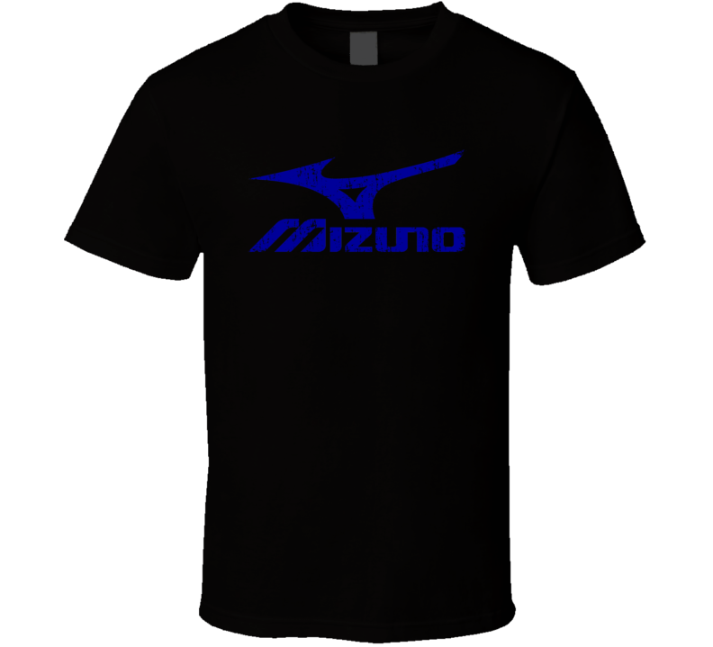 Mizuno Baseball Sport Athletic Worn Look Cool T Shirt