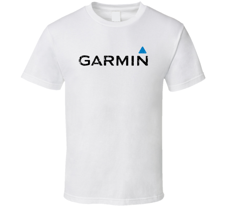 Garmin Swimming Sport Athletic Worn Look Cool T Shirt Garmin Swimming Sport Athletic Worn Look Cool T Shirt