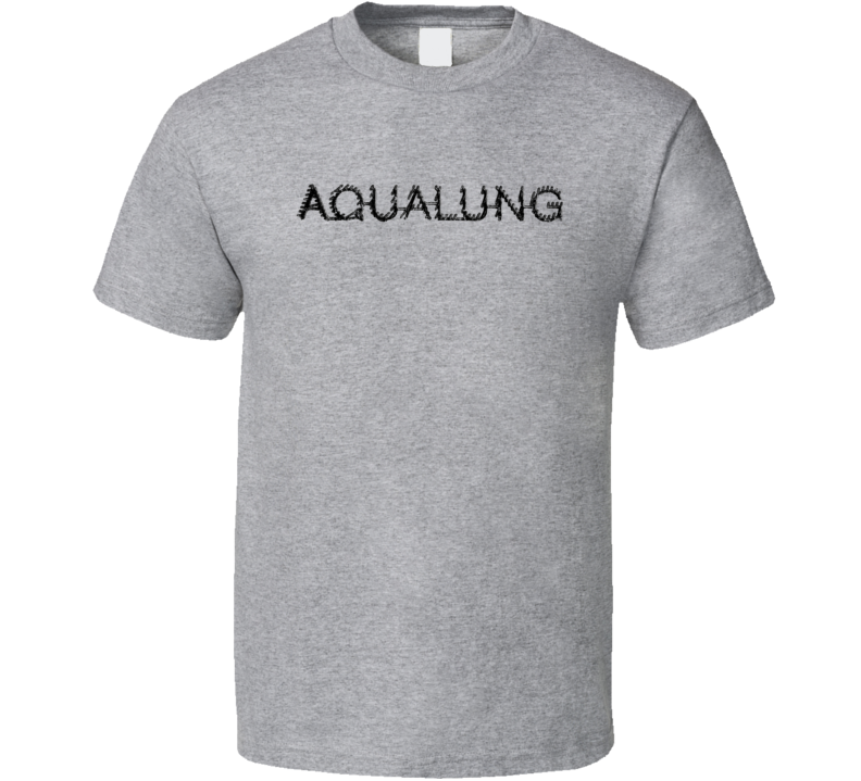 Aqua Lung Scuba Diving Sport Athletic Worn Look Snorkling Cool T Shirt