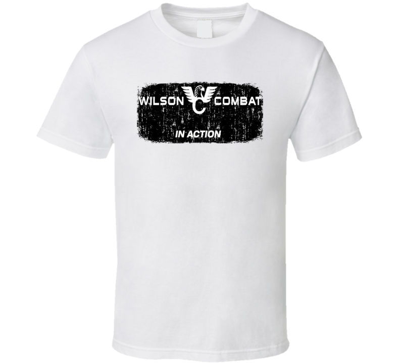 Wilson Combat Firearm HunteR Fathers Day Worn Look Cool Gun T Shirt Wilson Combat Firearm HunteR Fathers Day Worn Look Cool Gun T Shirt
