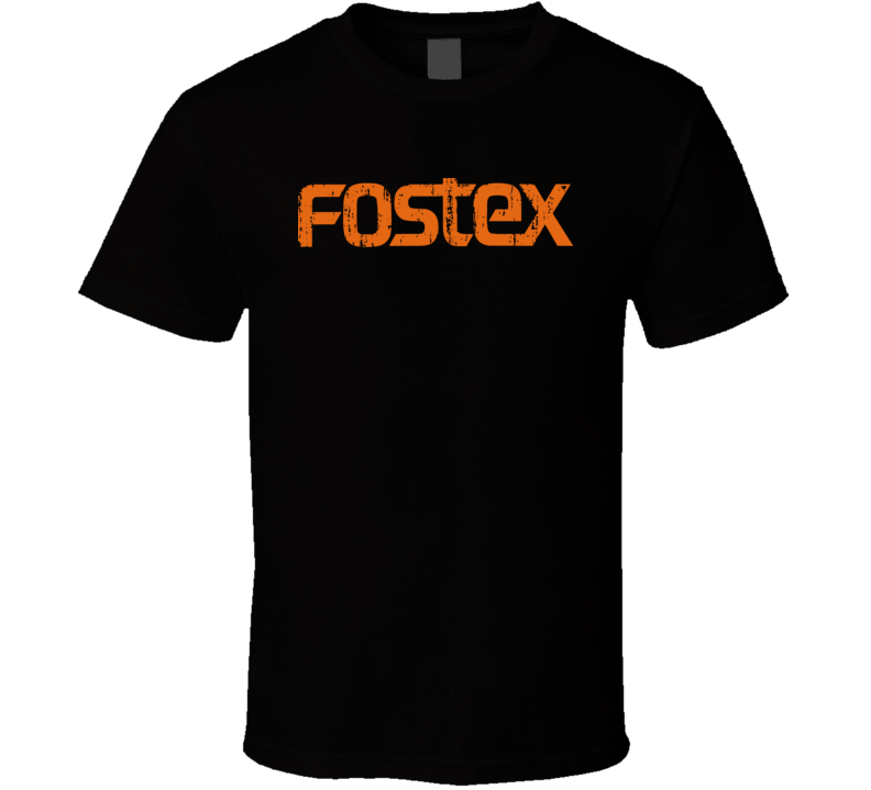Fostex Microphone Musician DJ Cool Worn Look T Shirt Fostex Microphone Musician DJ Cool Worn Look T Shirt