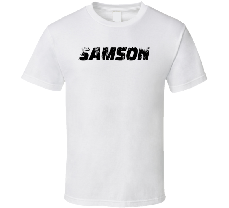 Samson Technologies Microphone Musician DJ Cool Worn Look T Shirt Samson Technologies Microphone Musician DJ Cool Worn Look T Shirt