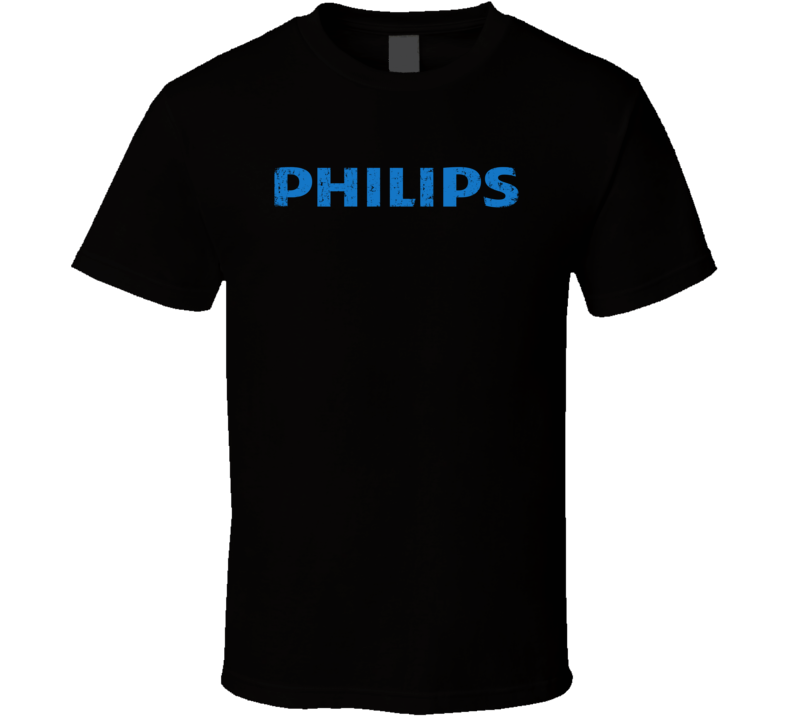 Philips Microphone Musician DJ Cool Worn Look T Shirt