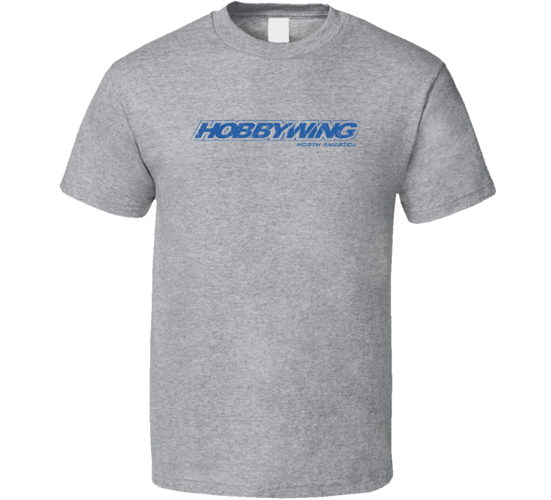 Hobbywing RC Aircraft Cool Geek Worn Look T Shirt Hobbywing RC Aircraft Cool Geek Worn Look T Shirt
