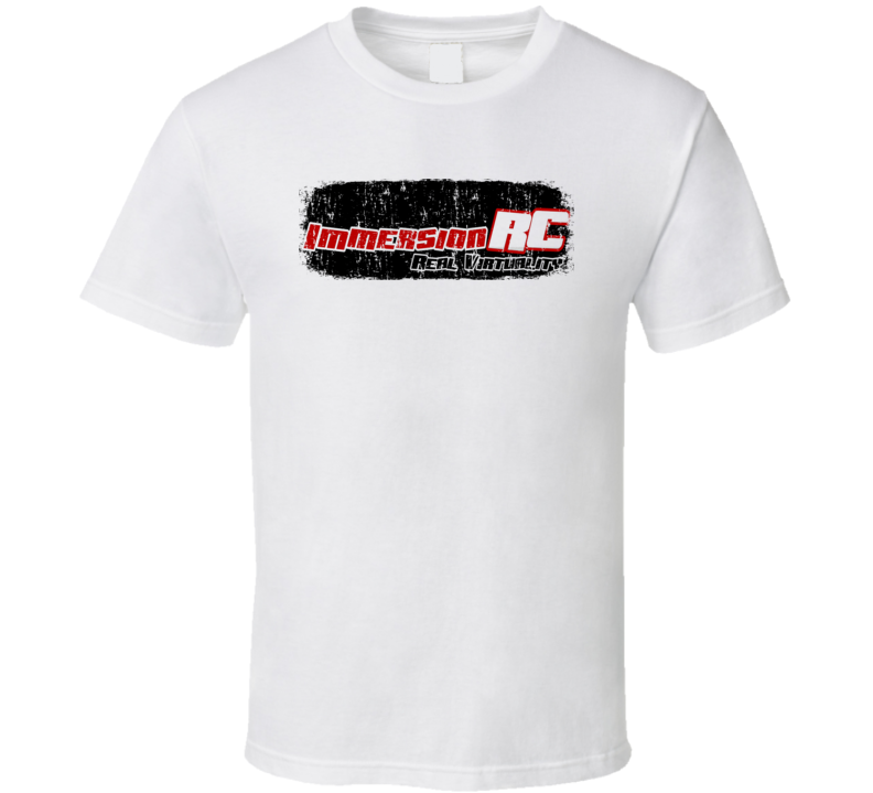 Immersionrc RC Aircraft Cool Geek Worn Look T Shirt Immersionrc RC Aircraft Cool Geek Worn Look T Shirt