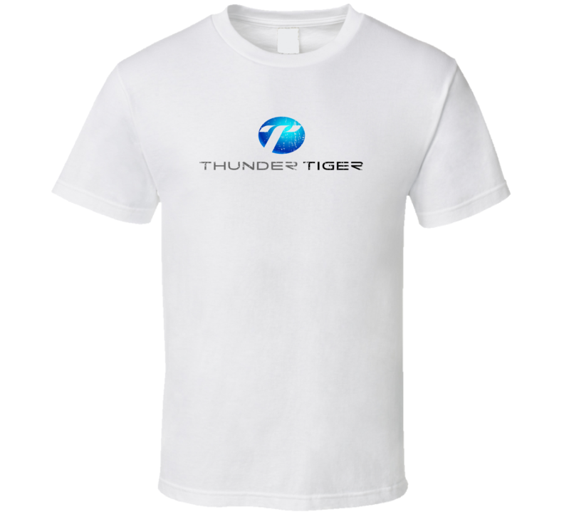 Thunder Tiger RC Aircraft Cool Geek Worn Look T Shirt Thunder Tiger RC Aircraft Cool Geek Worn Look T Shirt