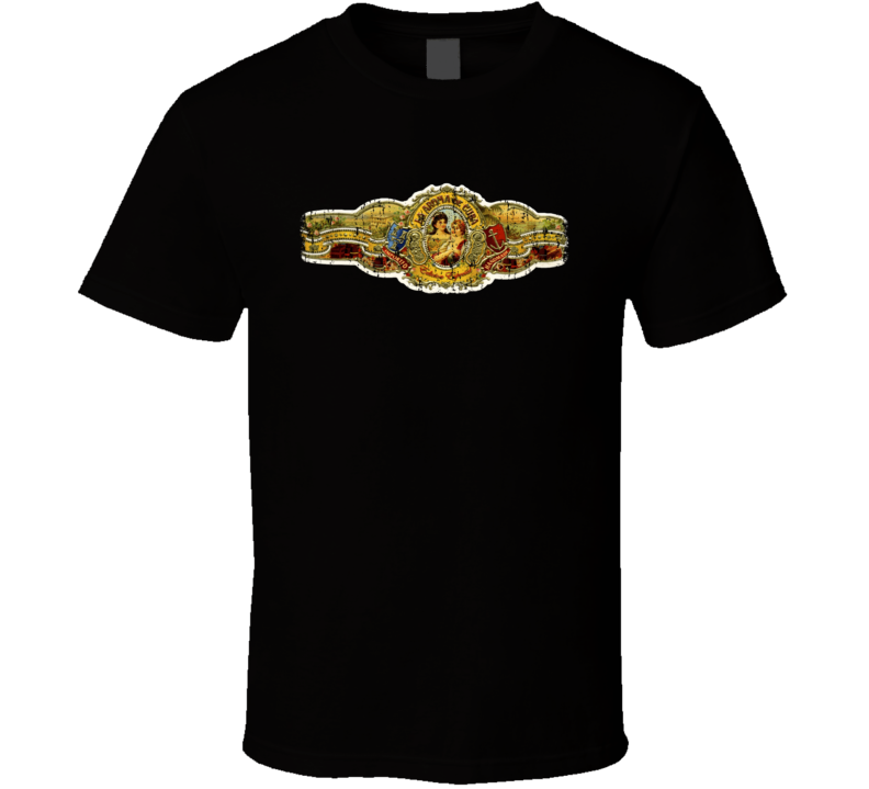 La Aroma de Cuba Nicaragua Cigar Smoker Fathers Day Worn Look T Shirt La Aroma de Cuba Nicaragua Cigar Smoker Fathers Day Worn Look T Shirt
