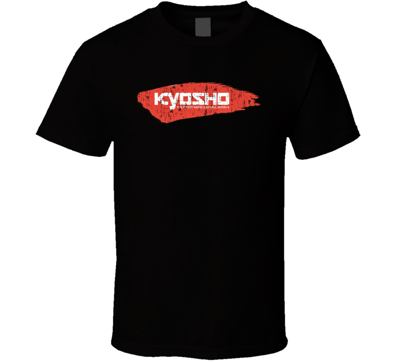 Kyosho RC Aircraft Cool Geek Worn Look T Shirt Kyosho RC Aircraft Cool Geek Worn Look T Shirt