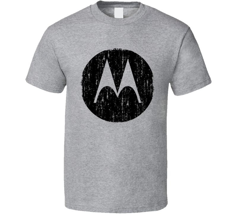 Motorola Microphone Musician DJ Cool Worn Look T Shirt