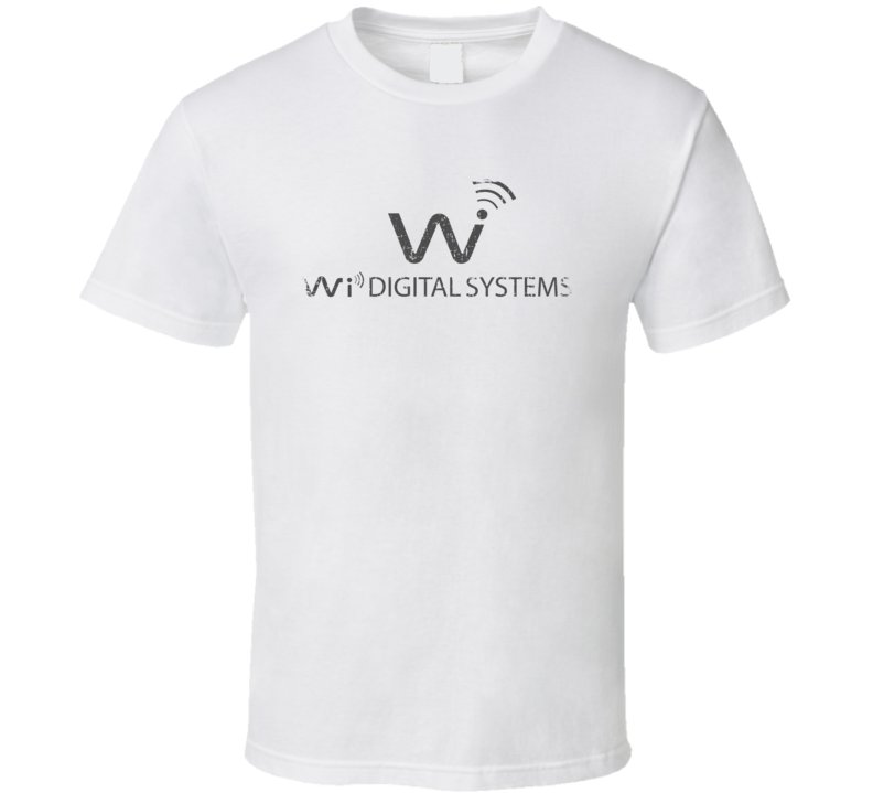 Wi Digital Systems Microphone Musician DJ Cool Worn Look T Shirt