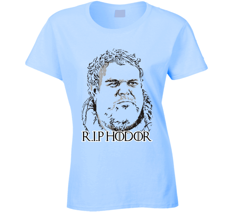 R.I.P Hodor Game of Thrones Memorial Worn Look Ladies Cool T Shirt R.I.P Hodor Game of Thrones Memorial Worn Look Ladies Cool T Shirt