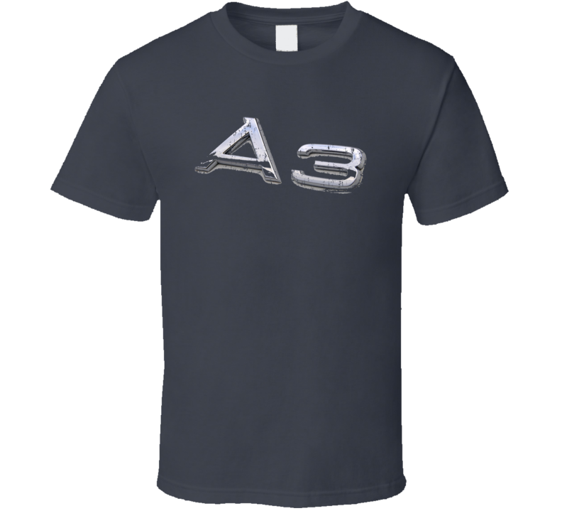 2016 Audi A3 Electric Car Sustainable Green Worn Look T Shirt