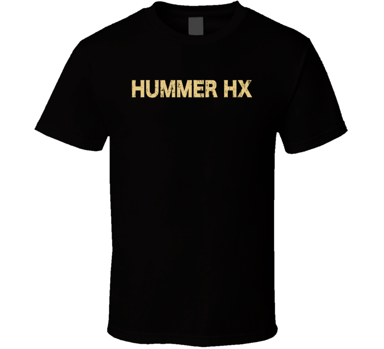 Hummer HX Electric Car Cool Sustainable Green Worn Look T Shirt