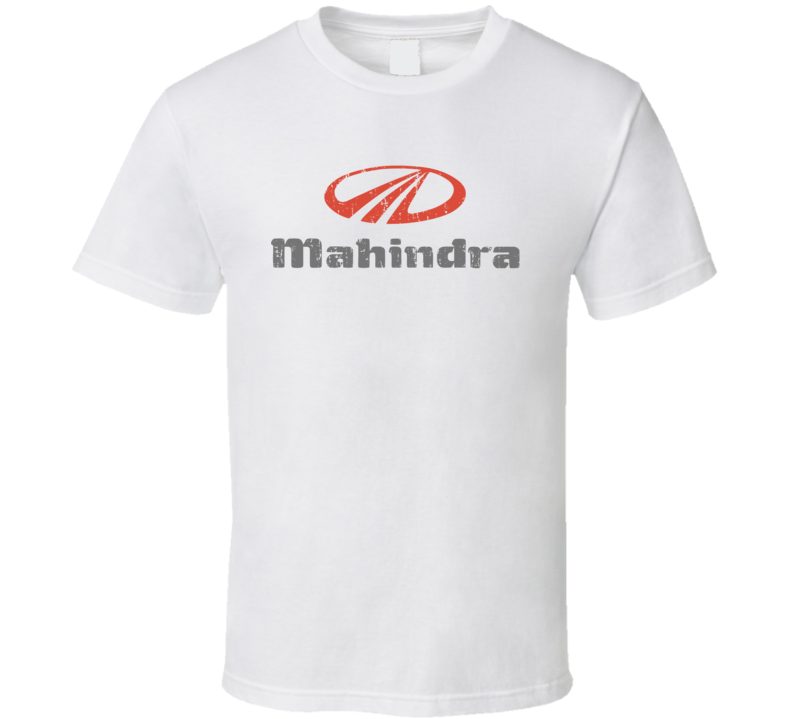 Mahindra e2o Electric Car Cool Sustainable Green Worn Look T Shirt