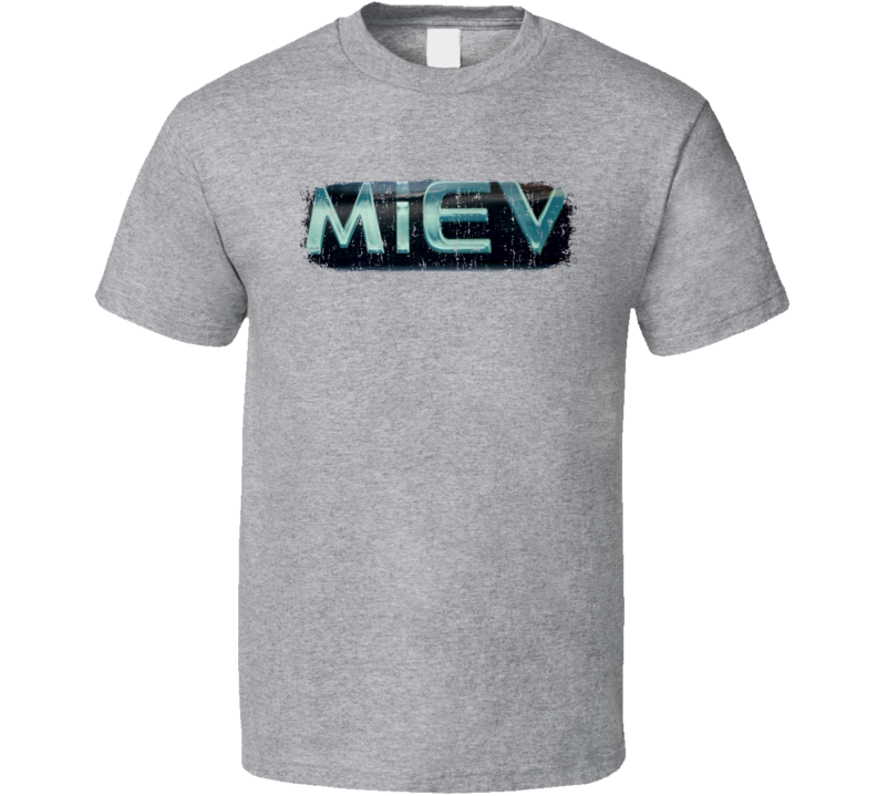Mitsubishi i-MiEV Electric Car Sustainable Green Worn Look T Shirt Mitsubishi i-MiEV Electric Car Sustainable Green Worn Look T Shirt