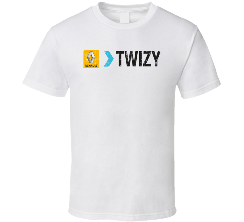 Renault Twizy Electric Car Cool Sustainable Green Worn Look T Shirt Renault Twizy Electric Car Cool Sustainable Green Worn Look T Shirt