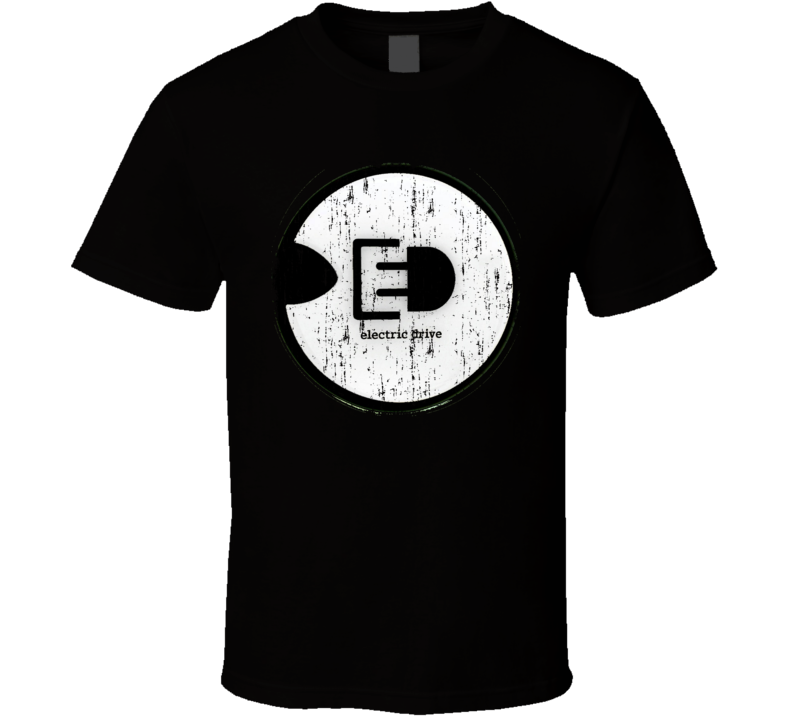 Smart Electric Drive Car Sustainable Green Worn Look T Shirt Smart Electric Drive Car Sustainable Green Worn Look T Shirt