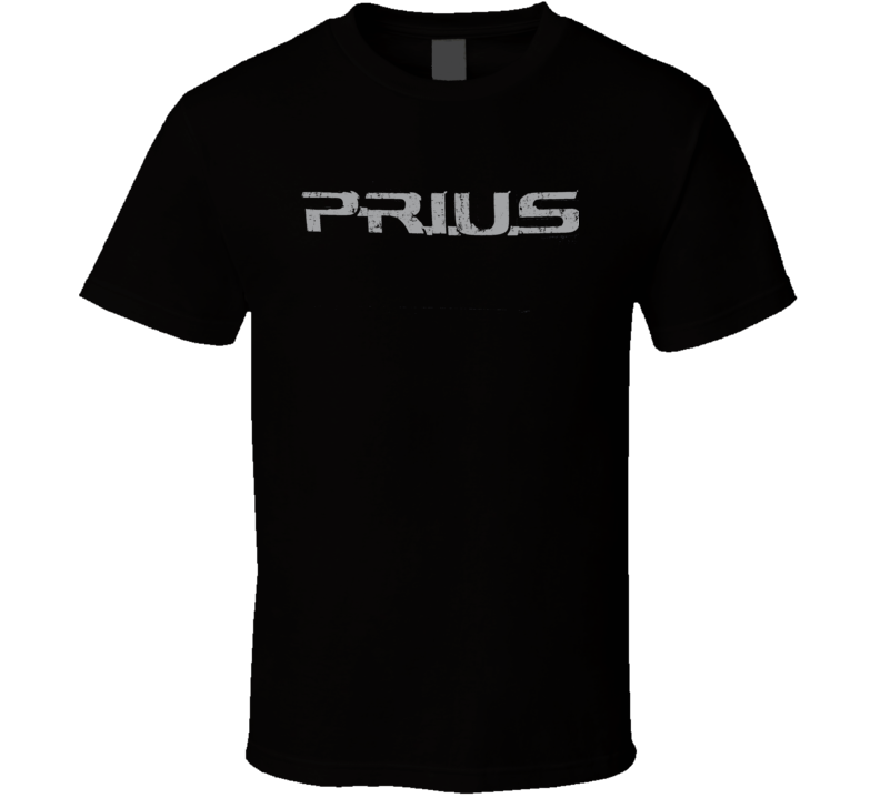 Toyota Prius Plug-in Electric Car Sustainable Green Worn Look T Shirt