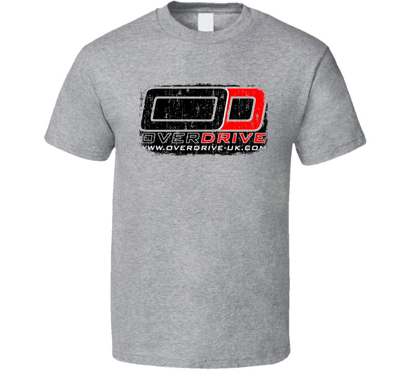 Overdrive Auto Fluids Gas Motor Oil Fuels Cool Worn Look T Shirt Overdrive Auto Fluids Gas Motor Oil Fuels Cool Worn Look T Shirt