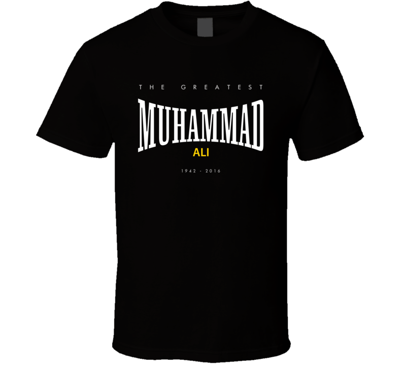 RIP Muhammad Ali 2016 Greatest Boxer Everlasting Faded Look T Shirt