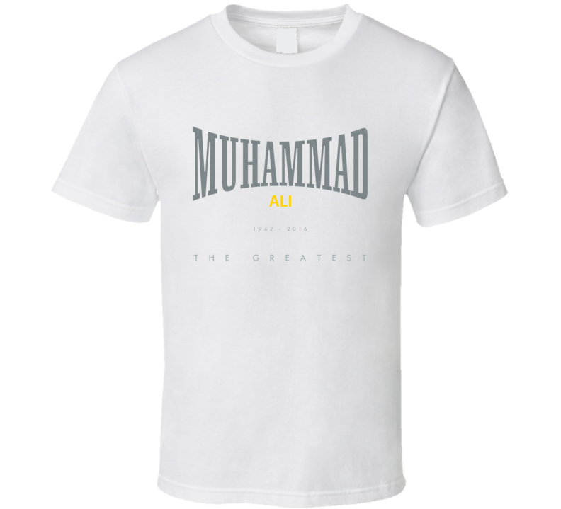 Muhammad Ali The Greatest Boxing Champion Tribute Faded Look T Shirt Muhammad Ali The Greatest Boxing Champion Tribute Faded Look T Shirt
