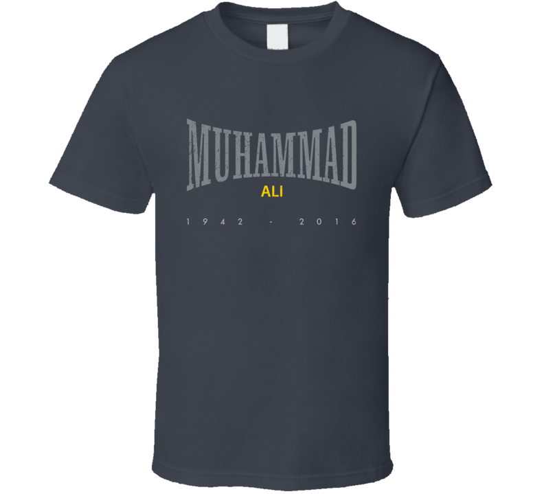Muhammad Ali The Greatest Everlasting Boxing Tribute Worn Look T Shirt Muhammad Ali The Greatest Everlasting Boxing Tribute Worn Look T Shirt
