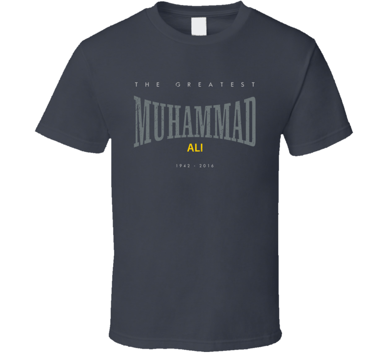 RIP Muhammad Ali Greatest 2016 Boxing Everlasting Worn Look T Shirt RIP Muhammad Ali Greatest 2016 Boxing Everlasting Worn Look T Shirt