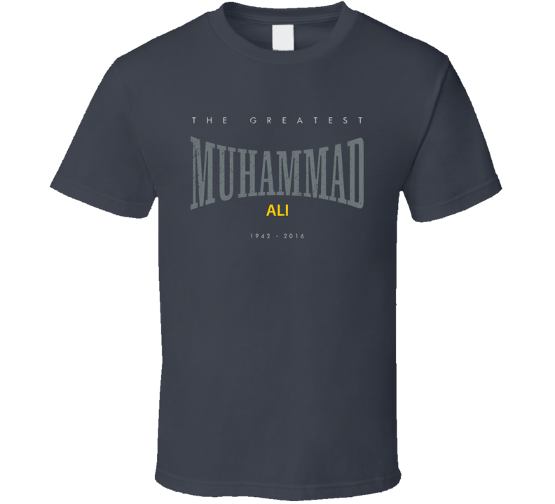 RIP Muhammad Ali Greatest 2016 Boxing Everlasting Worn Look T Shirt