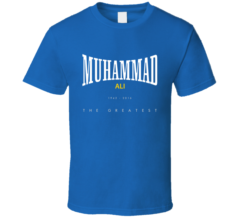 Muhammad Ali The Greatest Everlasting Boxer Tribute Faded Look T Shirt Muhammad Ali The Greatest Everlasting Boxer Tribute Faded Look T Shirt