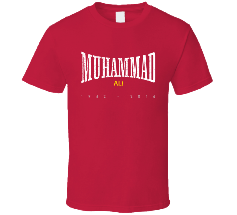 RIP Muhammad Ali Greatest 2016 Boxing Everlasting Worn Look T Shirt